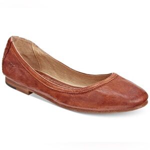 Frye | Carson Leather Ballet Flats Size 10